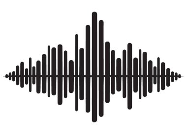 Müzik ve ses analizi için ses dalgası frekansı görsel gösterimiName