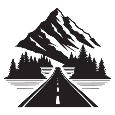 Görkemli Dağ Yolu Huzurlu Doğa Kaçışına Gidiyor