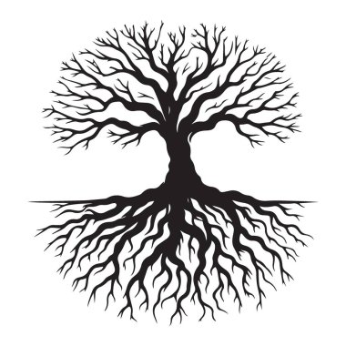 Büyümeyi ve Bağlantıyı Sembolize eden Karmaşık Hayat Resimleri Ağacı