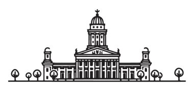 Klasik Bina Mimarisi Tasarım Tasarımı Tasarımı