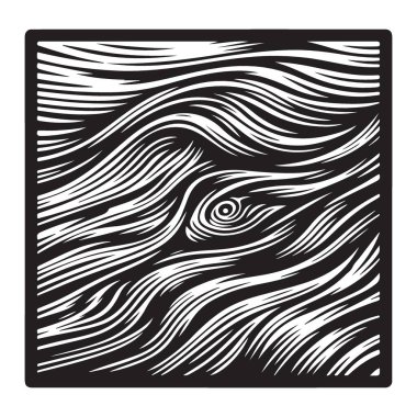 Soyut vahşi hayvan gözü vektör sanat çizim deseni