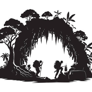 Orman Macerası Görüntü Gezisi Dış Keşif için Görüntü