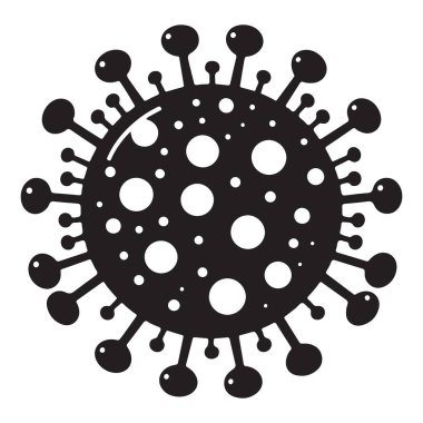 Tehlikeli Bulaşıcı Hastalığın Siyah ve Beyaz Vektör İlülasyonu