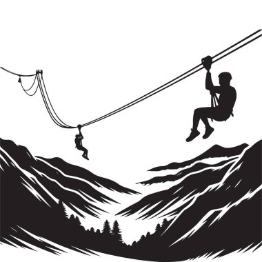 Macera Dağlarda Halatla Kaymayı Bekliyor: Bir Açık Hava Heyecanı Yolculuğu