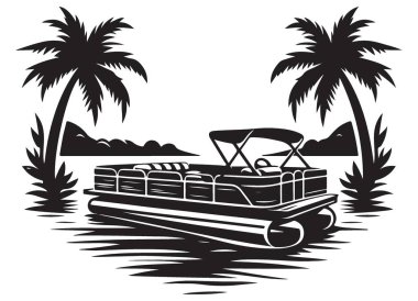 Pontoon Boat Paradise: Suda Tropik Kaçış