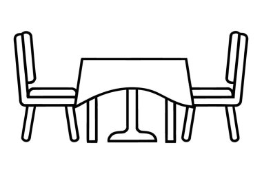 Sandalyeler ve Masa Ayarlarıyla Zarif Yemek Sahnesi Özeti