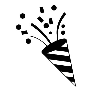 Konfeti ve flamalarla patlayan dinamik bir parti patlayıcısı ile aydınlık bir kutlama. Yoğun sevinç, heyecan ve şenlik dolu anları yakalamak için mükemmel..