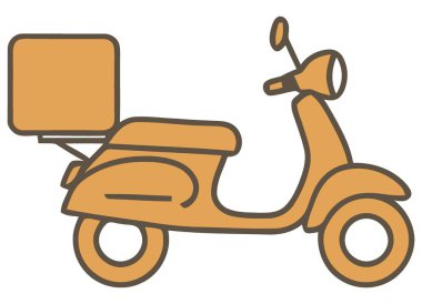 Hızlı şehir ulaşımı için dinamik dağıtım scooter 'ı, verimli lojistik ve hızlı kurye hizmetlerini sembolize ediyor. Bu modern araç hızlı ulaşım çözümlerine ihtiyaç duyan her iş için hız ve güvenilirlik sağlar..