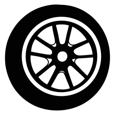 Taşımacılık ve Araç Parçaları için Otomotiv Tekerleği Görüntü Grafiği