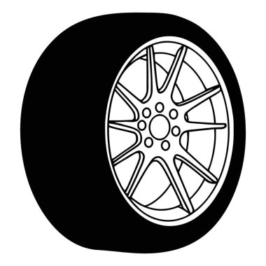 Araç Lastiği Silueti Farklı Bir Konuşma Albümü Tekerlek Tasarımı Gösteriyor