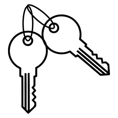 Güvenlik Konsepti İçin İki Bireysel Anahtarlı Klasik Anahtarlık