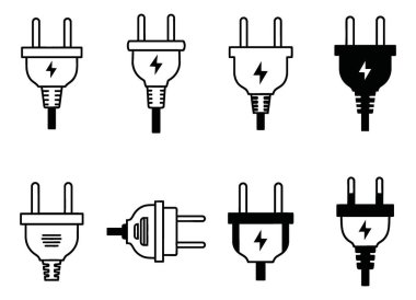 Aygıtlar için Temel Elektrik Bağlantıları ve Güç Aracı Eklentileri Koleksiyonu