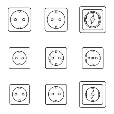Avrupa Elektrik Duvarı Elektrik Kuruluşları ve Ev Güvenliği Koleksiyonu