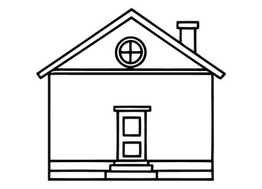 Minimalist Tek Aile Konutları Yaratıcı Ev ve İnşaat Konseptleri Taslağı