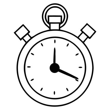 Klasik Eller ve Düğme Tasarımı ile Geleneksel Kronometre Zamanlama Aygıtı