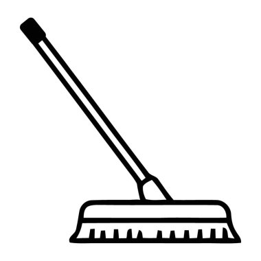 Temel Temizlik Aracı Döşeme Fırça Temizleme Çizelgesi Çizimi