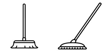 İki Özet Temizleme Fırçası Koleksiyonu Ev Bakım Aletleri ve Ekipmanları