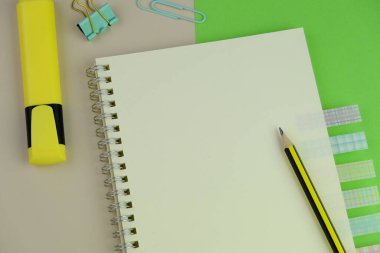 Metin uzayı kavramının şablonu olarak kullanılmayan sade kağıt. iş kavramı