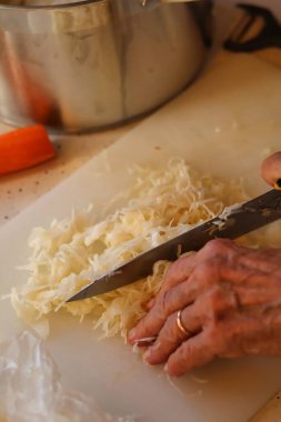 Geleneksel Polonya yemeği 