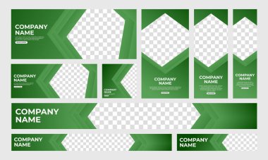 Web Sayfası Başlığı, Sosyal Medya Kapağı, Şablon Tasarımı, Flayer için Soyut Modern Gradyan Web Sancak Şablonu