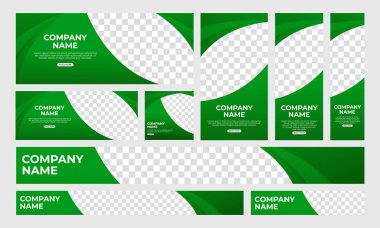 Web Sayfası Başlığı, Sosyal Medya Kapağı, Şablon Tasarımı, Flayer için Soyut Modern Gradyan Web Sancak Şablonu