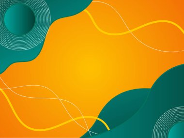 Stil vektör dalgalı soyut arkaplan