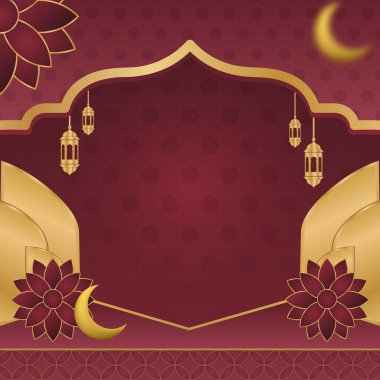 Şablon Tasarımı Ramadhan 1447 Hijriah EPS Vektörü