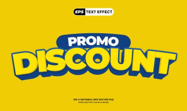 3B Kalın Metin Efekti Düzenlenebilir Satış Diski