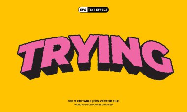 3B Altın Süper Yıldız Vektör Metin Efekti