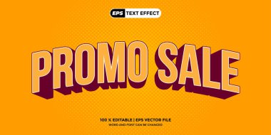 3B Metin Efekti Düzenlenebilir Tanıtım Tasarımı