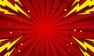 Soyut Arkaplan Çizgi Roman Biçimi Vektörü Yeni