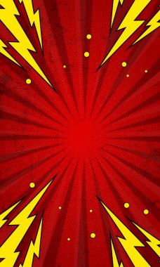 Soyut Arkaplan Çizgi Roman Biçimi Vektörü Yeni