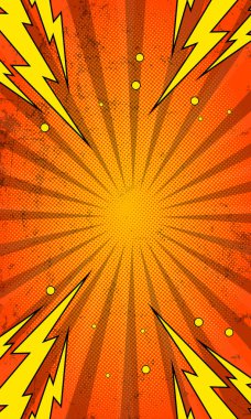 Soyut Arkaplan Çizgi Roman Biçimi Vektörü Yeni