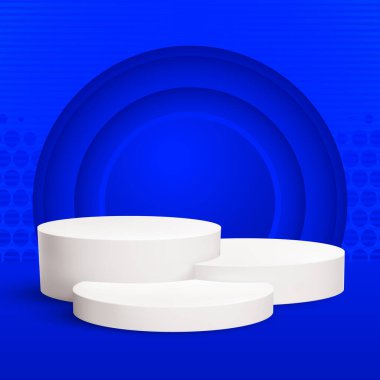 Soyut Arkaplan Gradyan Renk Vektörü EPS 3D Podyum