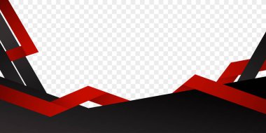 Modern Soyut İş Sancakları Tasarım Vektörü