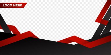 Modern Soyut İş Sancakları Tasarım Vektörü