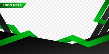 Modern Soyut İş Sancakları Tasarım Vektörü