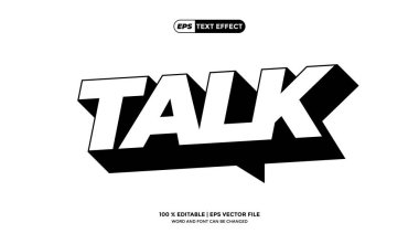 Modern Düzenlenebilir Metin Efekti Minimalizm Projeleri