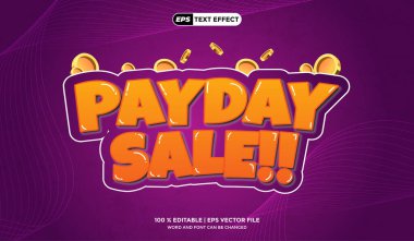 Maaş Satışı Modern Düzenlenebilir Metin Efekti Projeleri
