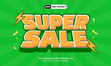 Metin Efekti Flash Satış Tasarımı Reklam Şablonu