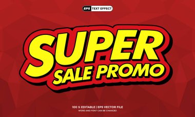Metin Efekti Süper Satış Ödeme Günü Tasarım Tasarımı