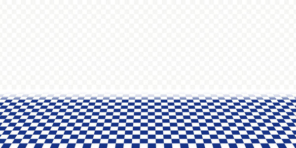 Vector EPS Abstract Checkered Floor Perspective Background