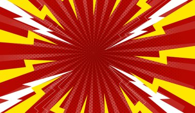 Yaratıcı Projeler için Oyuncu Soyut Çizgi Roman Biçimi Arkaplanı