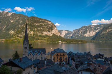 Güzel yaz Alp Hallstatt 
