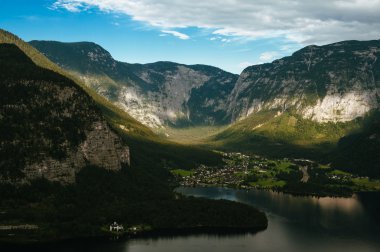 Güzel yaz Alp Hallstatt 