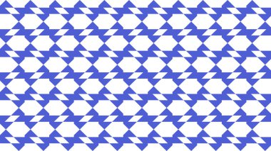 Modern mavi ve beyaz geometrik desen dinamik arka planlar ve tekstil çağdaş vibe tasarım projeleri için