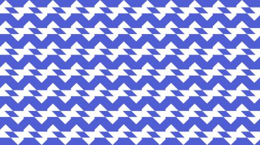 Modern arka planlar için mavi ve beyaz renkli büyüleyici geometrik desen stil tekstil