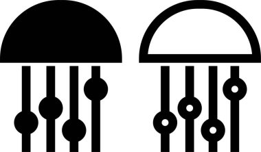 Kontrol Paneli Ayarlama Simgesi Ayarları ve Eşitleştirici Kaydırıcı Vektör Koleksiyon Grubu, Ses Karıştırıcı, Gear, Knob, Arayüz, Kontrol Paneli, Anahtar, Ayar ve Simgeyi Siyah Düz ve Satır Biçiminde Özelleştir