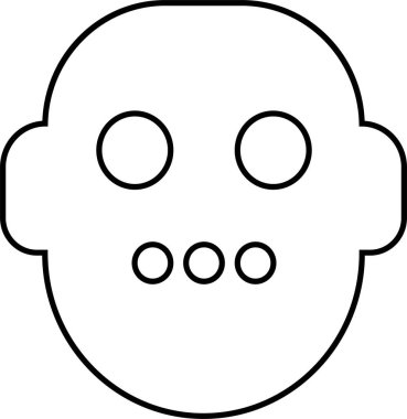 Yapay Zeka, Makine Öğrenme ve Endüstriyel Robot Sembolleri Robotik ve Otomasyon Simgesi, Siyah Çizgi Vektörü AI Teknoloji ve Yenilik Tasarımı