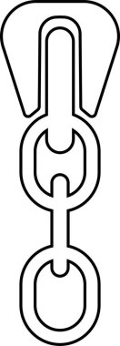 Fermuar Simgesi Fastener, Kaypak ve Zip Sembol Giysileri, Çanta ve Tekstil Aksesuar Moda Aracı, Dikiş, Terzi Kilidi ve Dikiş Biçimi